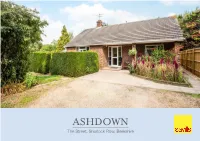 ASHDOWN the Street, Shurlock Row, Berkshire Bungalow Set in a Mature Two Acre Plot