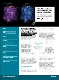 ORNL Advance Galaxy Simulations with AMD Instinct™ MI100 Gpus