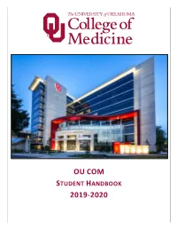 Ou Com Student Handbook 2019-2020