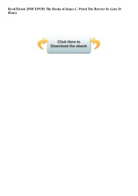 {PDF EPUB} the Books of James C. Patch the Barrier by Gary D