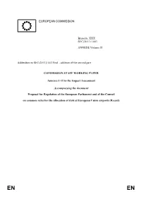 1443 ANNEXE Volume II Addendum to SEC(2011)
