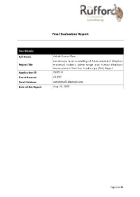 Final Evaluation Report