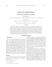 Global Ocean Meridional Overturning