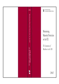 Monitoring Minority Protection in the EU
