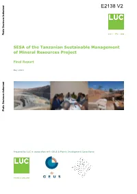 Overview of Tanzania's Mining Operations