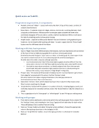 Quick Notes on Nodexl
