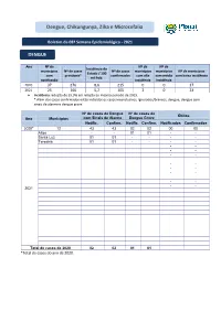 Dengue:Informe Epidemiológico Nº 01/2015, Pi