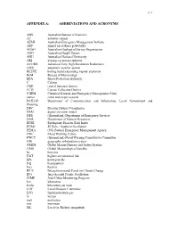 Appendix A: Abbreviations and Acronyms