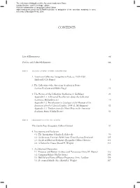 Table of Contents