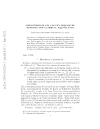 Infinitesimals Via Cauchy Sequences: Refining the Classical Equivalence