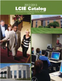 LU12- LCIE Catalog 2012.Indd