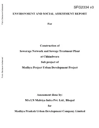 Madhya Project Urban Development Project Public Disclosure Authorized