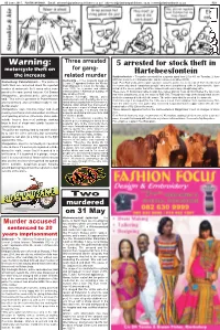 Related Murder Warning