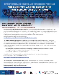 What Affordable Housing Programs and Initiatives