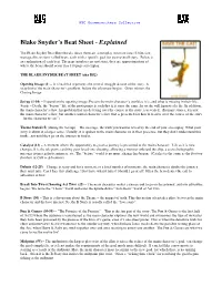 Blake Snyder's Beat Sheet