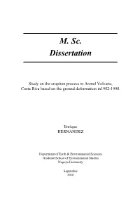 M. Sc. Dissertation