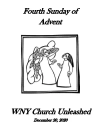 Fourth Sunday of Advent WNY Church Unleashed