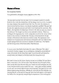 “Hunter of Doves” (PDF)