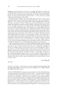 James K. Baxter and Classical Myth, Reviewed
