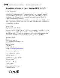 PDF Format Or in HTML at the Following Internet Site