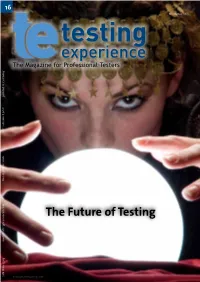 The Future of Testing