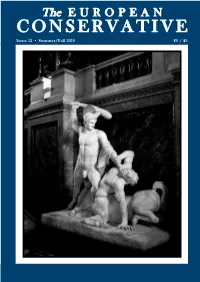 CONSERVATIVE Issue 12 • Summer/Fall 2015 €5 / $5