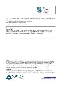 A Simple Scalar Coupled Map Lattice Model for Excitable Media