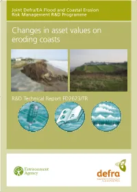 Changes in Asset Values on Eroding Coasts