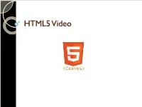 Introduction to Html5