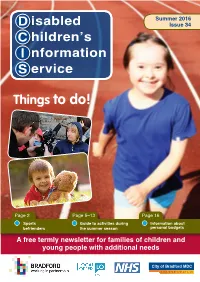 Things to Do!