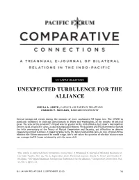 Unexpected Turbulence for the Alliance