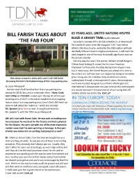 Bill Farish Talks About Athe Fab Four@