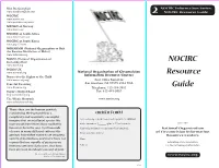 NOCIRC Resource Guide