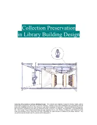 Collection Preservation in Library Building Design