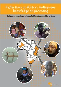 Reflections on Africa's Indigenous Knowledge on Parenting