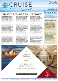 Cruiseco Acquired by Helloworld