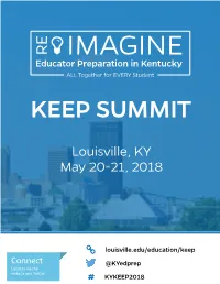 Educator Preparation in Kentucky ALL Together for EVERY Student KEEP SUMMIT