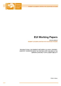 EUI Working Papers