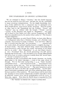 " Gnostics " That the Greek Language Has