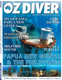 Ozdiver.Com.Au FREE Digital Diving Magazine