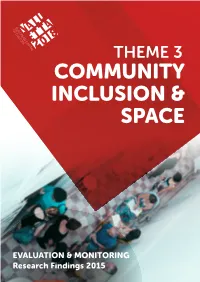 Community Inclusion & Space