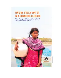 Fresh Water Scarcity in the Southwest Coastal 9 Region of Bangladesh A