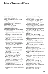 Index of Persons and Places
