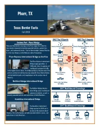 Pharr Border Fact Sheet