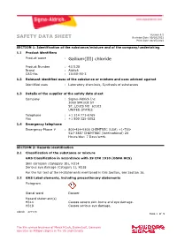 SAFETY DATA SHEET Revision Date 09/10/2021 Print Date 09/25/2021