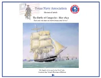 Battle of Campeche - May 1843 First and Only Time Sail Bested Steam Men-Of-War!