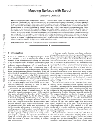 Mapping Surfaces with Earcut Arxiv:2012.08233V1 [Cs.CG] 15 Dec