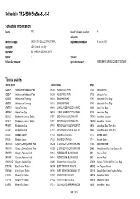 Standard Schedule TR2-58329-Ssa-SL-1-1