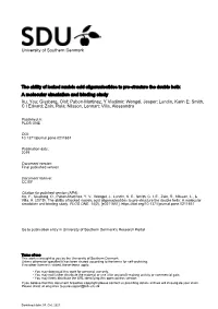 The Ability of Locked Nucleic Acid Oligonucleotides to Pre-Structure The