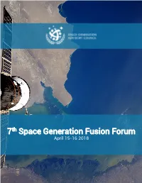 7Th Space Generation Fusion Forum